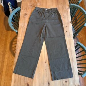 Everlane Women's Olive Straight Leg Pants